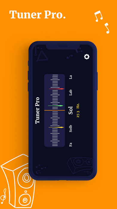 Emulate iPhone app Tuner Pro using MyAndroid