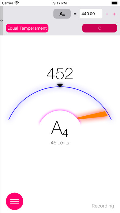 Emulate iPhone app Tuner XR using MyAndroid