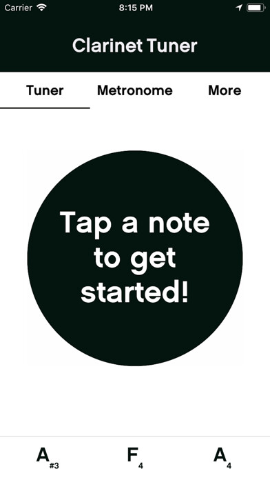 Emulate iPhone app Tune This! - Clarinet using MyAndroid Emulate iPhone app Tune This! - Clarinet using MyAndroid