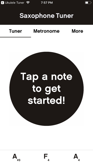 Emulate iPhone app Tune This! - Saxophone using MyAndroid Emulate iPhone app Tune This! - Saxophone using MyAndroid