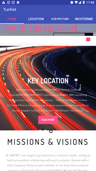 Run android online APK Tunfret Logistic from MyAndroid or emulate Tunfret Logistic using MyAndroid