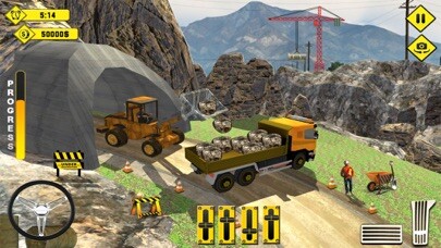 Emulate iPhone app Tunnel Rush Road Construction using MyAndroid