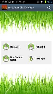 Emulate Android APK Tuntunan Shalat Anak