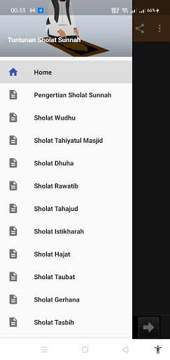 Run android online APK Tuntunan Sholat Sunnah Lengkap from MyAndroid or emulate Tuntunan Sholat Sunnah Lengkap using MyAndroid