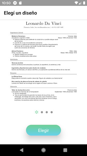 Run android online APK Tu Perfil CV - Curriculum Vitae from MyAndroid or emulate Tu Perfil CV - Curriculum Vitae using MyAndroid
