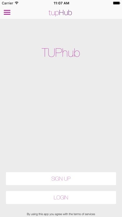 Emulate iPhone app tupHub using MyAndroid