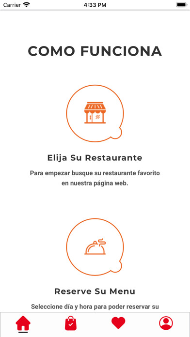 Emulate iPhone app Tu Plato Puesto using MyAndroid Emulate iPhone app Tu Plato Puesto using MyAndroid