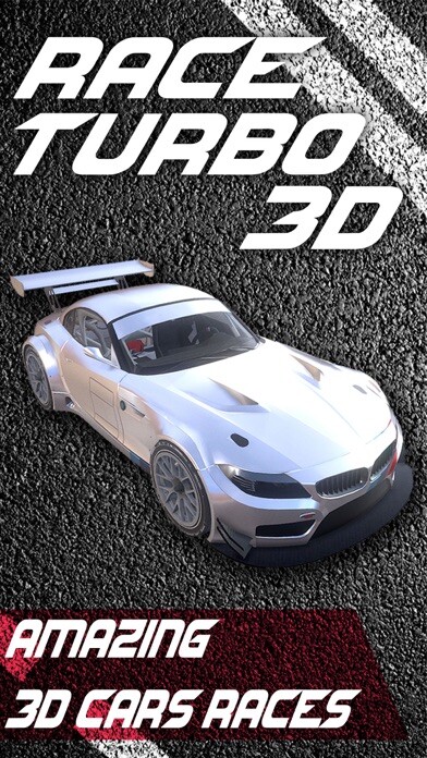 Emulate iPhone app Turbo car 3D – Driving & racing game using MyAndroid