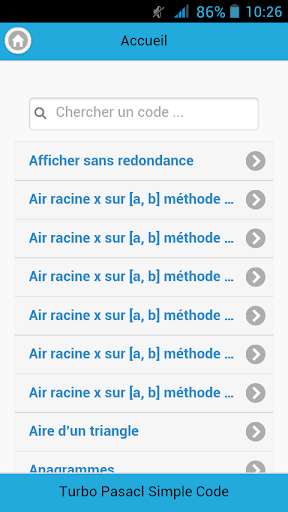 Run android online APK Turbo Pascal : des exemples de codes from MyAndroid or emulate Turbo Pascal : des exemples de codes using MyAndroid