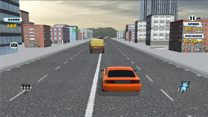 Emulate iPhone app Turbo Traffic Racing Drag City 3d Free Game using MyAndroid