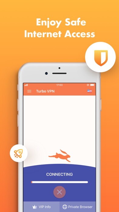 Emulate iPhone app Turbo VPN Private Browser using MyAndroid Emulate iPhone app Turbo VPN Private Browser using MyAndroid