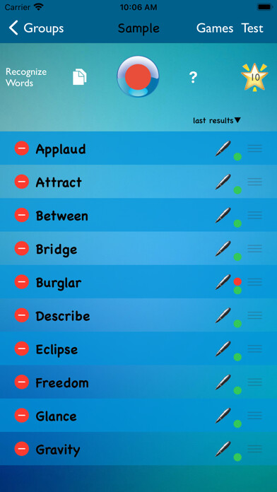 Emulate iPhone app TurboWords Parent/Teacher using MyAndroid Emulate iPhone app TurboWords Parent/Teacher using MyAndroid