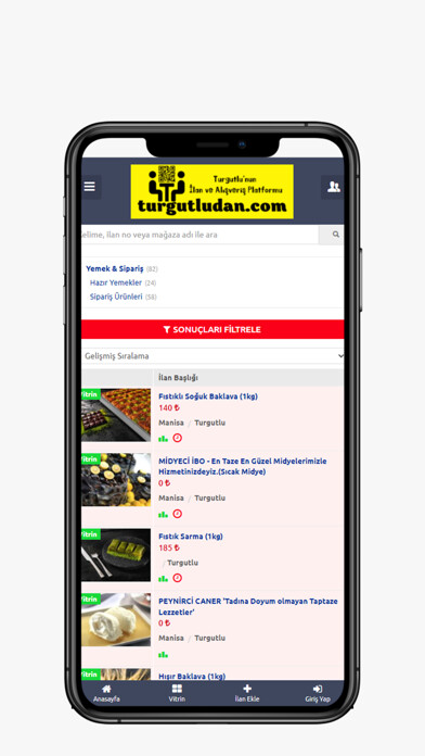Emulate iPhone app Turgutludan using MyAndroid Emulate iPhone app Turgutludan using MyAndroid