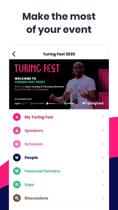 Emulate iPhone app Turing Fest 2020 using MyAndroid Emulate iPhone app Turing Fest 2020 using MyAndroid