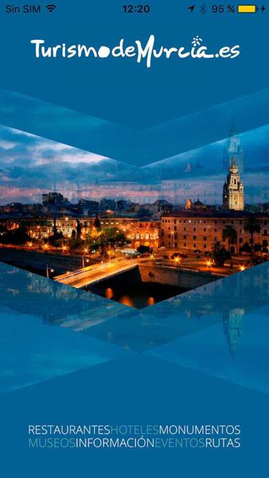 Emulate iPhone app Turismo de Murcia using MyAndroid Emulate iPhone app Turismo de Murcia using MyAndroid