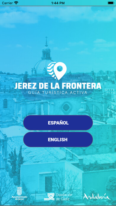 Emulate iPhone app Turismo Jerez de la Frontera using MyAndroid Emulate iPhone app Turismo Jerez de la Frontera using MyAndroid