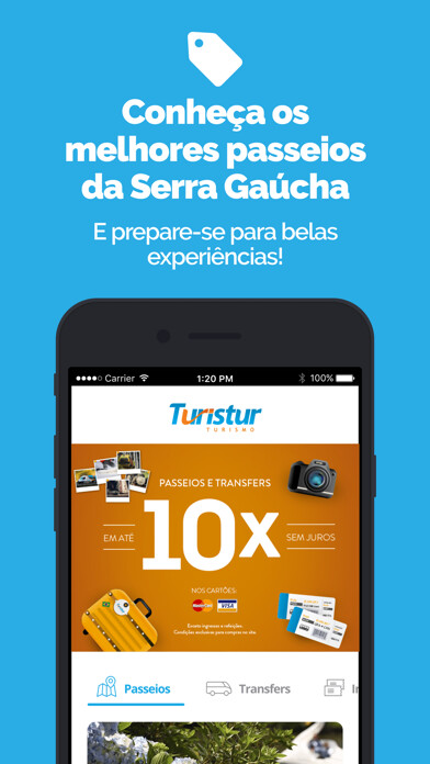 Emulate iPhone app Turistur - Serra Gaúcha using MyAndroid