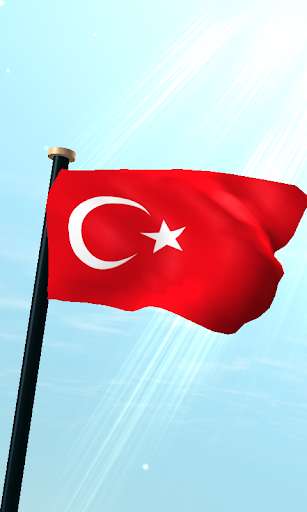 Run android online APK Turkey Flag 3D Free Wallpaper from MyAndroid or emulate Turkey Flag 3D Free Wallpaper using MyAndroid
