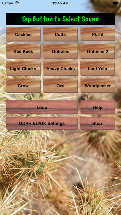 Emulate iPhone app Turkey Hen-Tom Hunting Calls using MyAndroid Emulate iPhone app Turkey Hen-Tom Hunting Calls using MyAndroid