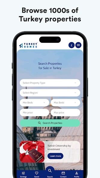 Emulate Android APK Turkey Homes - Real Estate