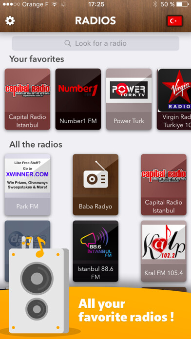 Emulate iPhone app Turkey Radio - access all Radios in Türkiye FREE! using MyAndroid Emulate iPhone app Turkey Radio - access all Radios in Türkiye FREE! using MyAndroid