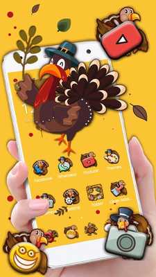 Emulate Android APK Turkey Thanksgiving Theme