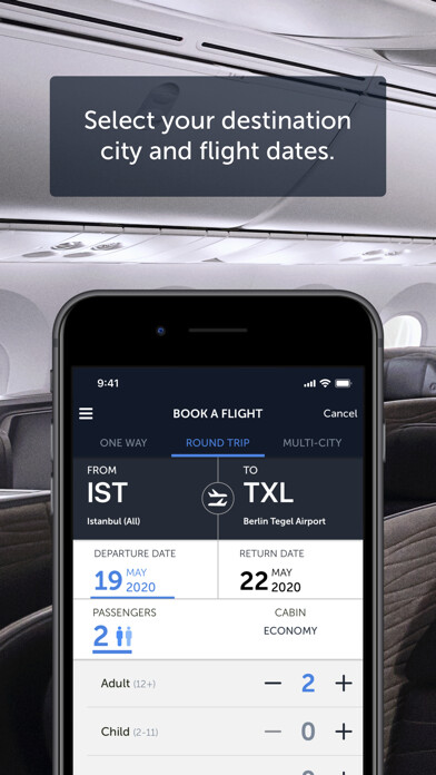 Emulate iPhone app Turkish Airlines: Book Flights using MyAndroid Emulate iPhone app Turkish Airlines: Book Flights using MyAndroid