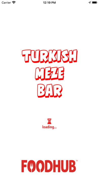 Emulate iPhone app Turkish Meze Bar using MyAndroid