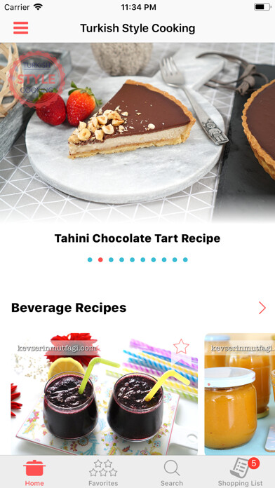 Emulate iPhone app Turkish Style Cooking using MyAndroid Emulate iPhone app Turkish Style Cooking using MyAndroid