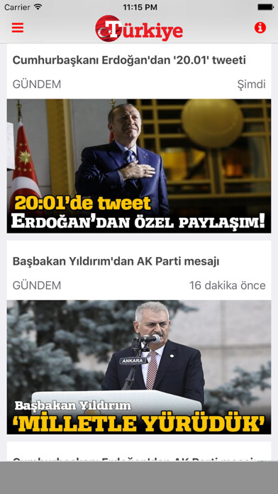 Emulate iPhone app Turkiye Gazetesi using MyAndroid Emulate iPhone app Turkiye Gazetesi using MyAndroid