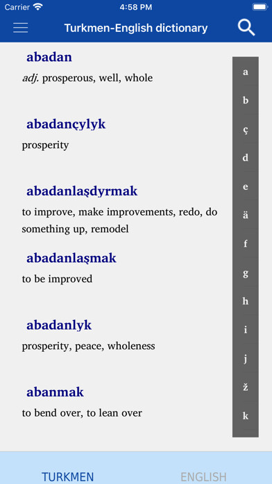Run android online APK Turkmen-English Dictionary from MyAndroid or emulate Turkmen-English Dictionary using MyAndroid Run android online APK Turkmen-English Dictionary from MyAndroid or emulate Turkmen-English Dictionary using MyAndroid