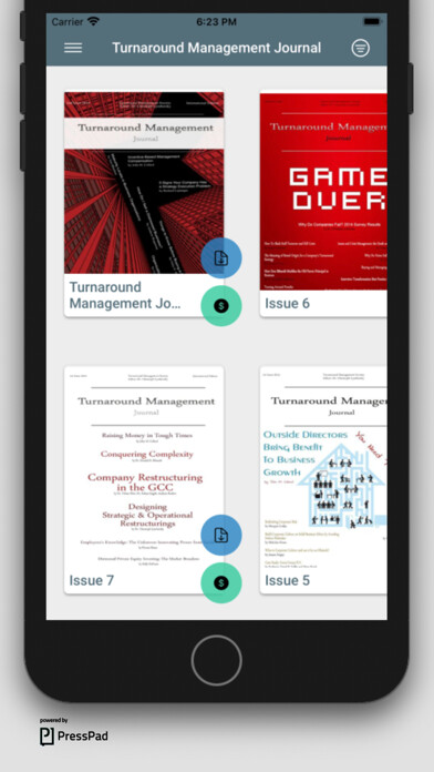 Emulate iPhone app Turnaround Management Journal using MyAndroid Emulate iPhone app Turnaround Management Journal using MyAndroid