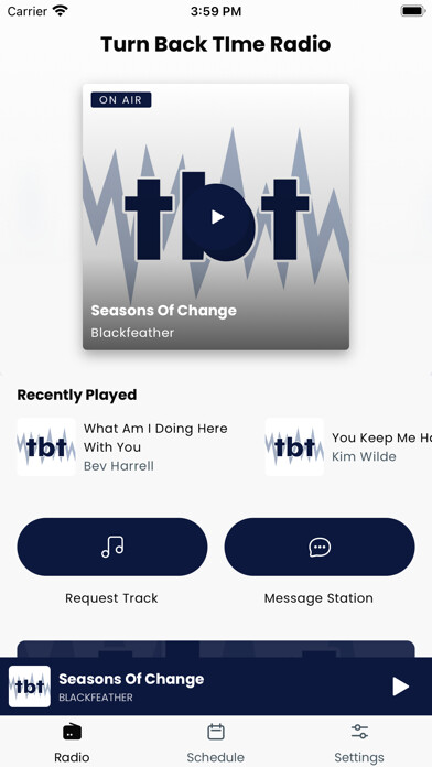 Emulate iPhone app Turn Back Time Radio using MyAndroid Emulate iPhone app Turn Back Time Radio using MyAndroid