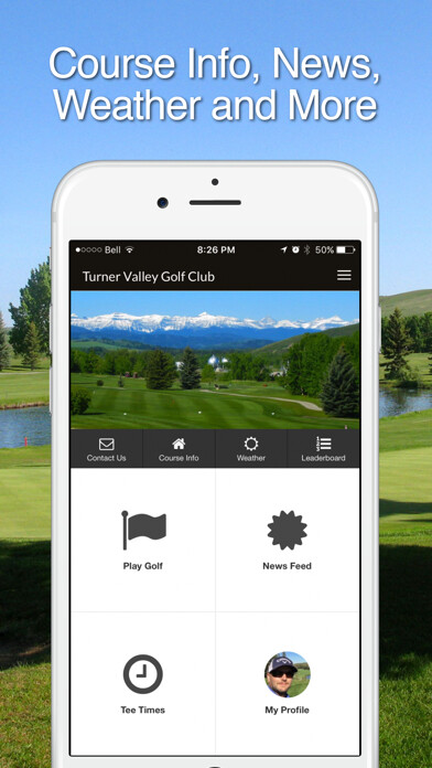 Emulate iPhone app Turner Valley Golf Club using MyAndroid Emulate iPhone app Turner Valley Golf Club using MyAndroid