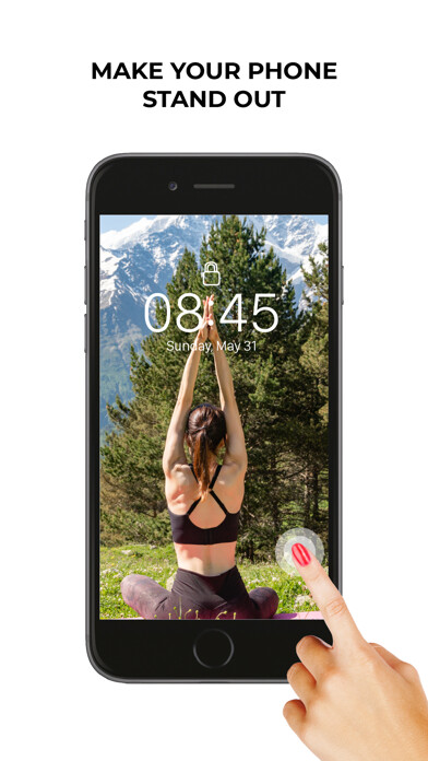 Emulate iPhone app TurnLive -Live Wallpaper Maker using MyAndroid