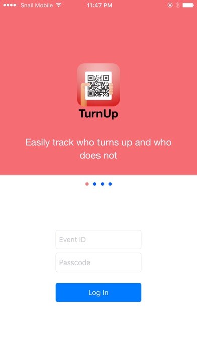 Emulate iPhone app TurnUp - Attendance Tracker using MyAndroid Emulate iPhone app TurnUp - Attendance Tracker using MyAndroid