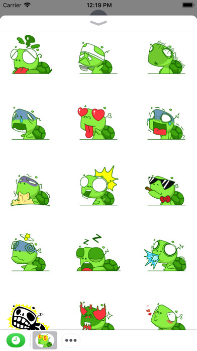 Emulate iPhone app Turtle Animated Stickers using MyAndroid Emulate iPhone app Turtle Animated Stickers using MyAndroid