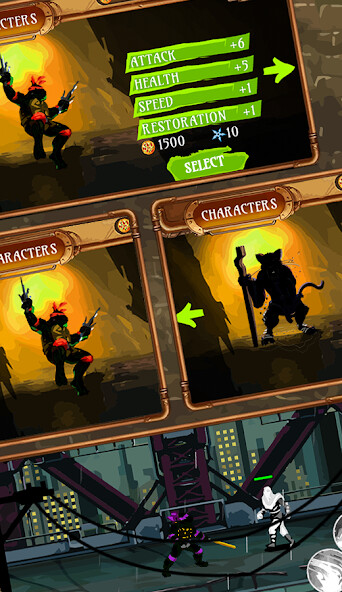 Run android online APK Turtle Fight - Ninja is Born from MyAndroid or emulate Turtle Fight - Ninja is Born using MyAndroid