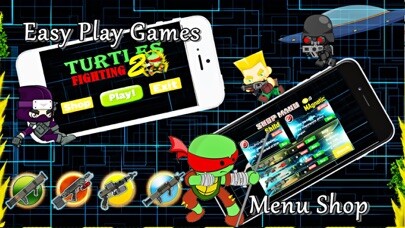 Emulate iPhone app Turtles Fighting using MyAndroid