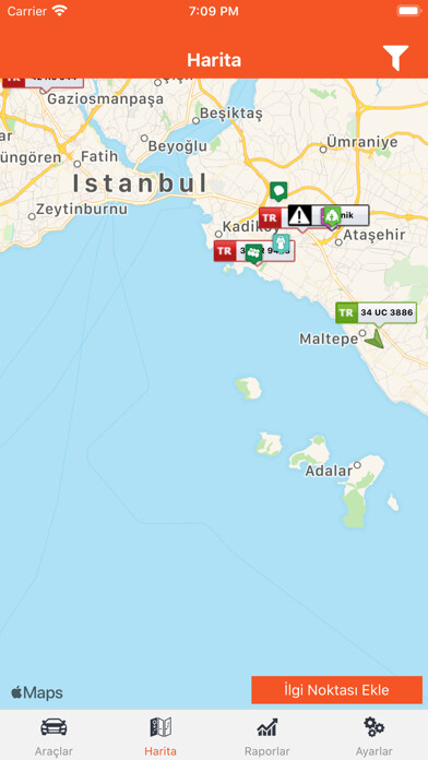 Emulate iPhone app Turuncu Araç Takip Pro using MyAndroid Emulate iPhone app Turuncu Araç Takip Pro using MyAndroid