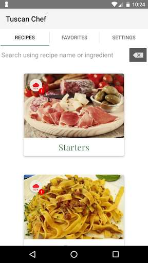 Run android online APK Tuscan Chef - All recipes of Italian food from MyAndroid or emulate Tuscan Chef - All recipes of Italian food using MyAndroid Run android online APK Tuscan Chef - All recipes of Italian food from MyAndroid or emulate Tuscan Chef - All recipes of Italian food using MyAndroid