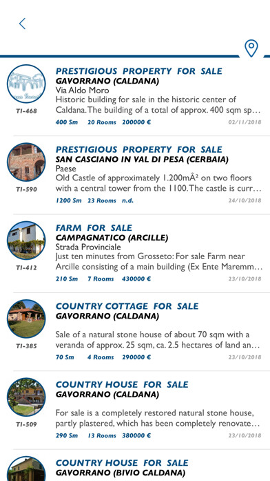 Emulate iPhone app TUSCANY REAL ESTATE using MyAndroid Emulate iPhone app TUSCANY REAL ESTATE using MyAndroid
