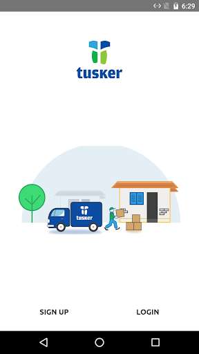 Run android online APK Tusker Customer App from MyAndroid or emulate Tusker Customer App using MyAndroid