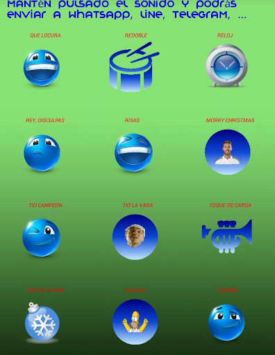 Emulate Android APK Tussonidos a WhatsApp, Line...