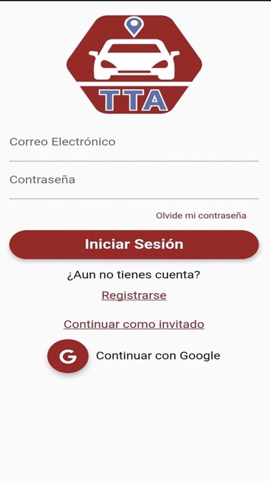 Emulate iPhone app Tu Taller Automotriz using MyAndroid