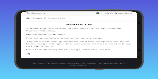 Run android online APK TuteeChat from MyAndroid or emulate TuteeChat using MyAndroid