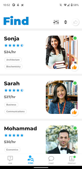 Run android online APK Tuter from MyAndroid or emulate Tuter using MyAndroid