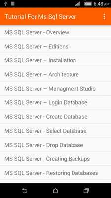 Emulate Android APK Tutorial For MS SQL Server