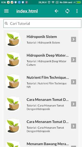 Run android online APK Tutorial Hidroponik Sederhana (offline) from MyAndroid or emulate Tutorial Hidroponik Sederhana (offline) using MyAndroid Run android online APK Tutorial Hidroponik Sederhana (offline) from MyAndroid or emulate Tutorial Hidroponik Sederhana (offline) using MyAndroid