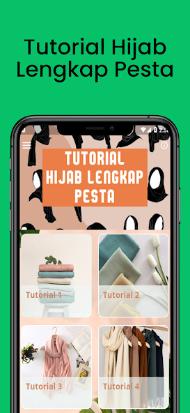 Run android online APK Tutorial Hijab Lengkap from MyAndroid or emulate Tutorial Hijab Lengkap using MyAndroid